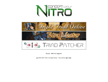 Tablet Screenshot of nitroconcept.net